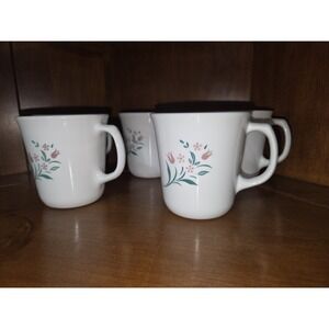 Corningware "Rosemarie" Vintage Coffee Mug Set Of 5